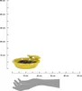 Ape farfalla abbeveratoio rotondo giallo 27cm vasca da Anteprima dell’immagine prodotto 6