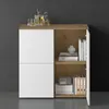 doporro Buffet Commode 76cm Meuble de Rangement Chêne Clair Voir les images du produit 3