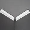 A corner of a room showing crown molding on the ceiling and walls. Produktbild-Vorschau