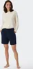 Schiesser Damen Hose kurz Gr. 42  dunkelblau Produktbild-Vorschau 4