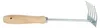 BURI Gartengeräte-Set 4tlg. Blumenkelle Grubber Rechen Produktbild-Vorschau 3