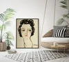 Poster - Canvas - Leinwand - 42 cm x 59,4 cm - Jeune Femme Produktbild-Vorschau 3