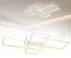 LZQ LED Deckenlampe 120W dimmbar, geometrisches Design Produktbild-Vorschau 1