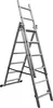 Aluleiter Mehrzweckleiter 3 x 6 Sprossen Produktbild-Vorschau 1