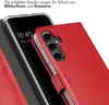 Selencia Echtleder Klapphülle Samsung Galaxy A16 - Rot Produktbild-Vorschau 4
