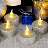 12 Stück LED Kerzen, batteriebetriebene Led-Teekerzen Produktbild-Vorschau 1