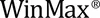 The image displays the brand name 'WinMax' with a registered trademark symbol. Produktbild-Vorschau