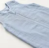 Alvi Sommer-Schlafsack Mull - Light Blue Produktbild-Vorschau 4