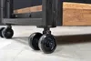 SIT Möbel Küchenwagen | auf Rollen | 3 Böden Akazie natur | Produktbild-Vorschau 4