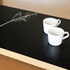 Klebefolie Möbel 10x100 cm - Schwarz Matt - Möbelfolie mit Produktbild-Vorschau 3