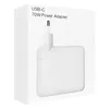 A white box with text and an image of a white USB-C power adapter. Podgląd zdjęcia produktu