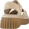 Clarks Damen Klassische Sandalen CL26181202 Farbe: Beige Produktbild-Vorschau 3