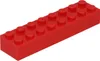 LEGO® Steine Hochsteine Rot NEU! Menge 100x – Jede Mischung Produktbild-Vorschau 10