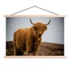 MuchoWow® Textilposter Schottischer Highlander - Düne - Produktbild-Vorschau 1