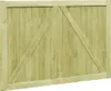 vidaXL Gartentore 2 Stk. 300 x 100 cm Imprägniertes Produktbild-Vorschau 4