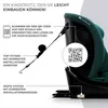 An image showing a car seat with instructional text and diagrams. Produktbild-Vorschau