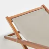Set aus 2 Liegestühlen aus Eukalyptusholz taupe - Oviala Produktbild-Vorschau 6