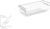 WENKO 2er Set Regal Einhängen Korb Hänge Regal Metall Produktbild-Vorschau 4