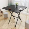 Klappbarer Esstisch Quadratisch Massiv MDF 4 Personen Home Produktbild-Vorschau 4