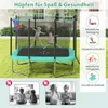 COSTWAY Trampolin rechteckig, 3 in 1 Kindertrampolin mit Produktbild-Vorschau 3