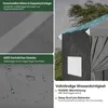 Sekey Faltpavillon 3x3 m Gartenpavillon mit 4 Seitenteilen Produktbild-Vorschau 7