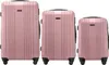 Wings koffer KESTREL Reisekofferset 3-teilig Rosa Gold Produktbild-Vorschau 1
