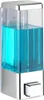 WENKO Desinfektionsmittel Spender Istres Chrom 320ml Seifen Produktbild-Vorschau 1