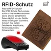 RFID Büffel Echt Leder Geldbörse Portemonnaie Herren mit Produktbild-Vorschau 7