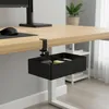 Boční organizér na stůl na svorku 25×17×15 cm, černý Náhled obrázku produktu 5
