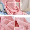 Baby Kapuzenbadetuch | Baby Kapuzenbadetuch | (Rosa, Produktbild-Vorschau 3