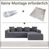 Vollkomprimiertes knochenloses Sofa,Cloud-Kombinationssofa Produktbild-Vorschau 9