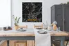 MuchoWow® Poster Karte - Waiblingen - Gold - Stadtplan - Produktbild-Vorschau 3