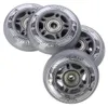 Jeu de roues 72x24 enPolyuréthanetransparent + roulements Voir les images du produit 2