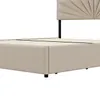 Čalúnená posteľ CDGlobal 160x200 cm s LED diódou, výškovo Náhľad obrázku produktu 8