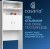 CASARIA Waschmaschinenschrank Überbau, Weiß, 185x63x20cm, 2 Produktbild-Vorschau 4