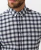25736 Brax, Daniel,  Herren langarm Hemd, Flannel, blau Produktbild-Vorschau 6