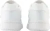 The back view of two white New Balance sneakers on a white background. Podgląd zdjęcia produktu