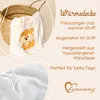 Be Mammy Babydecke mit 3D Applikation bestickt mit Name und Produktbild-Vorschau 3