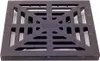 Hofablauf Gartenablauf schwarz PVC Gusseisen Gitter Produktbild-Vorschau 3