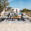 Flieks Gartenmöbel-Set 6 teilig, Gartenloungeset mit 2 Produktbild-Vorschau 2