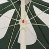 vidaXL Strandschirm Grün 240 cm Produktbild-Vorschau 4