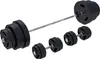 GORILLA SPORTS® Hantelset - 130kg, Langhantelstange 170cm, Produktbild-Vorschau 1