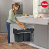Hailo EcoLine Design Duo L Einbau-Mülltrennsystem, 2x14 Produktbild-Vorschau 3