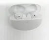 A pair of white wireless earbuds in their charging case, with the lid open. Produktbild-Vorschau