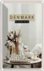 vianmo Blechschild 18x12 cm Dänemark Wohnungseinrichtung Produktbild-Vorschau 1