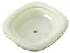 Bidet mit ergonomischem, geschwungenem Design, komfortabler Produktbild-Vorschau 1