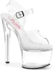 PASSION-708 Damen Sandale von Pleaser, Transparent  , EU Produktbild-Vorschau 1