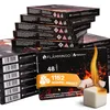 Flammingo® 1152x Anzündwürfel Kaminanzünder, Kohle- und Produktbild-Vorschau 1