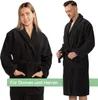 Celodoro Bademantel für Damen und Herren - Schwarz 3XL Produktbild-Vorschau 3