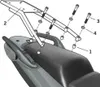 SHAD Top Master montageset - geschikt voor Honda Productafbeelding-voorbeeld 2